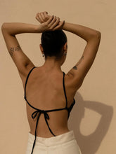 Cargar imagen en el visor de la galería, Bandana Top Black