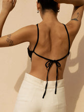 Cargar imagen en el visor de la galería, Bandana Top Black