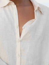 Cargar imagen en el visor de la galería, Camisa Higuera White Linen