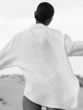 Cargar imagen en el visor de la galería, Camisa Higuera White Linen