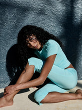 Load image into Gallery viewer, Baby Blue Capris
