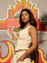 Cargar imagen en el visor de la galería, Chaleco Raw Denim