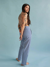 Load image into Gallery viewer, Plaid double knee pants