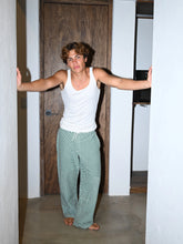 Cargar imagen en el visor de la galería, Checkered Double Knee Pants Green