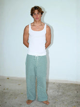 Cargar imagen en el visor de la galería, Checkered Double Knee Pants Green