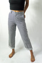 Load image into Gallery viewer, Checkered doble knee pants